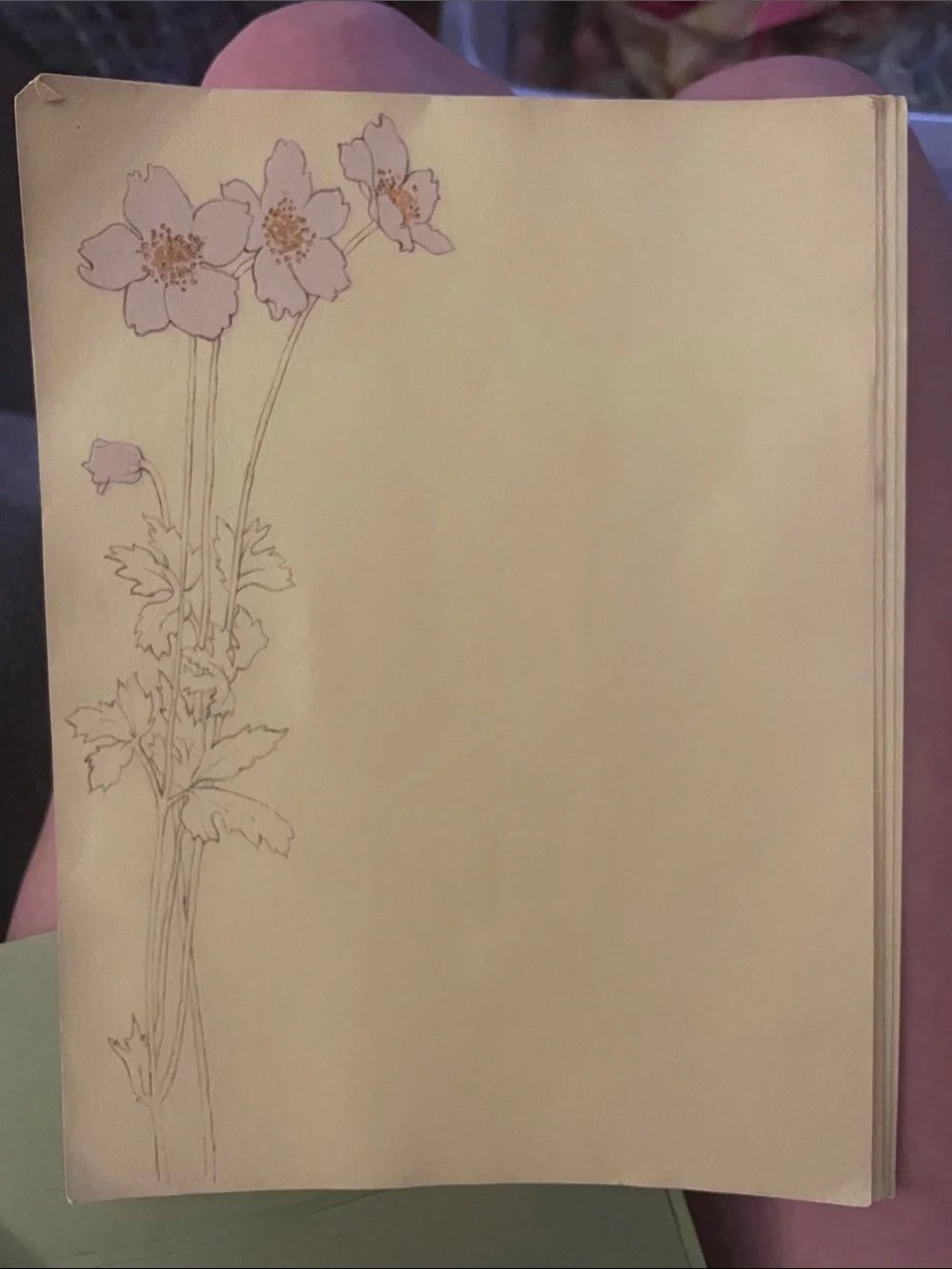 Vintage Printed Stationary